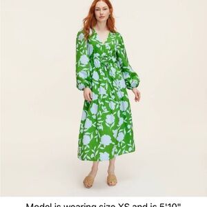 Kate spade for Target limited edition Green Floral Maxi Dress